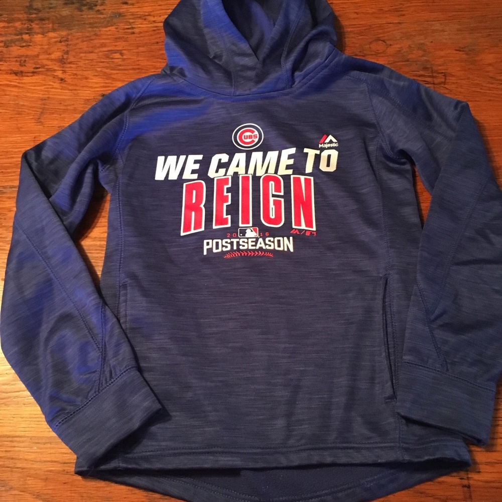 Boys size medium cubs hoodie